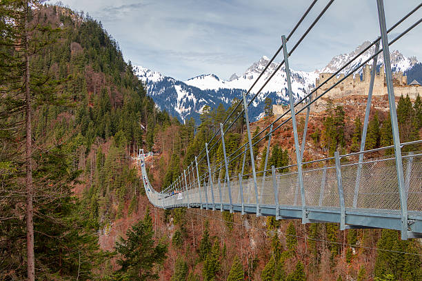 Jembatan gantung Highline179 berada di Tyrol, Austria