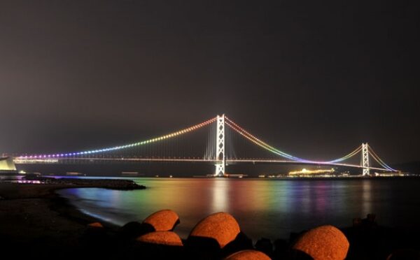 Akashi Kaikyō Bridge – Jembatan Gantung Terpanjang di Dunia